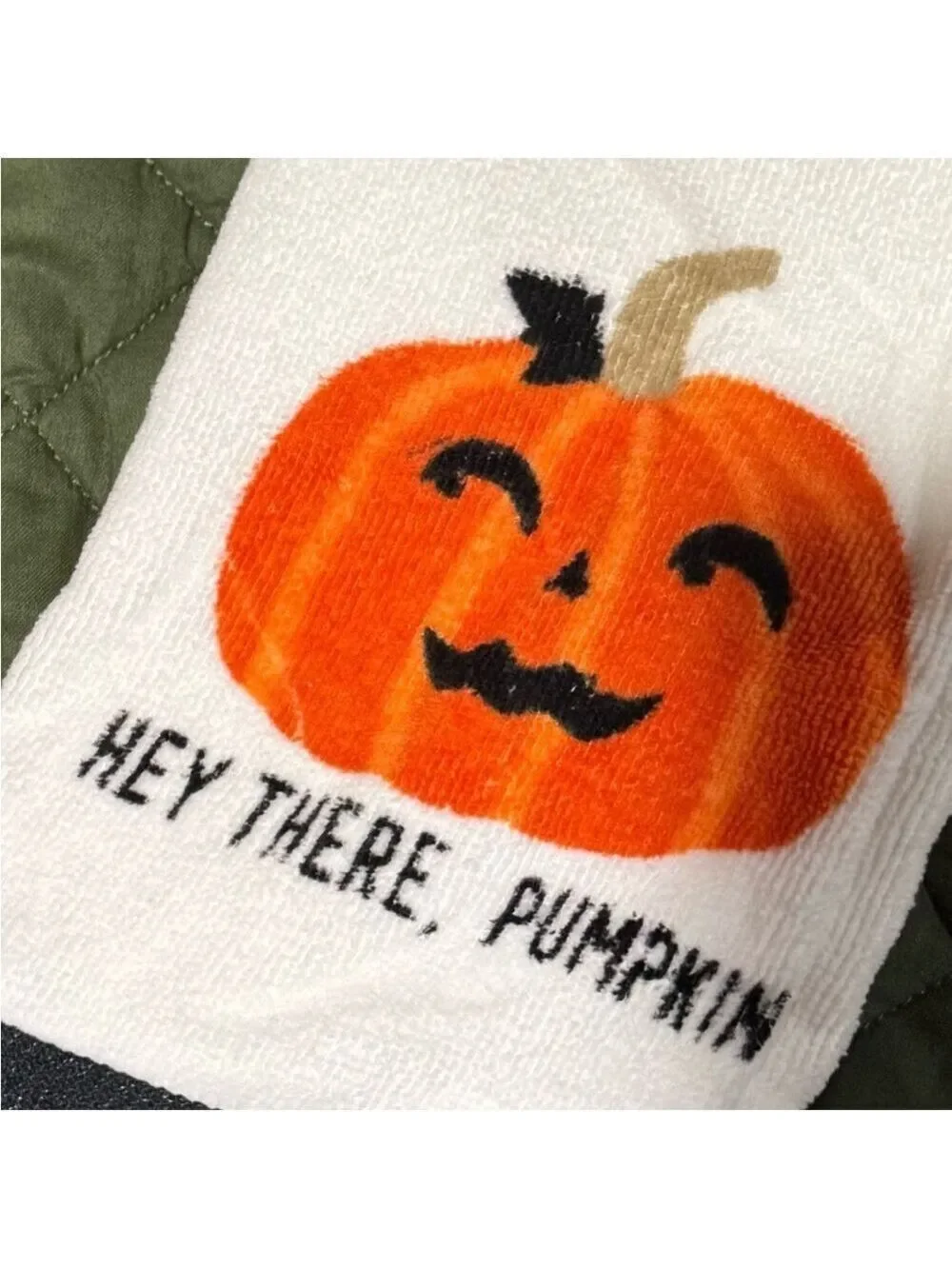 Halloween Pumpkin Kitchen Towels Set of 2 New